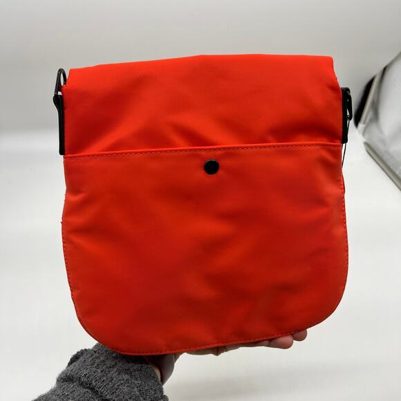 IHKWIP Foldover Saddle Crossbody with RFID Card Holder Blood Orange - Picture 2 of 16